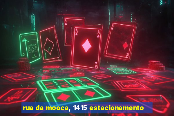 rua da mooca, 1415 estacionamento
